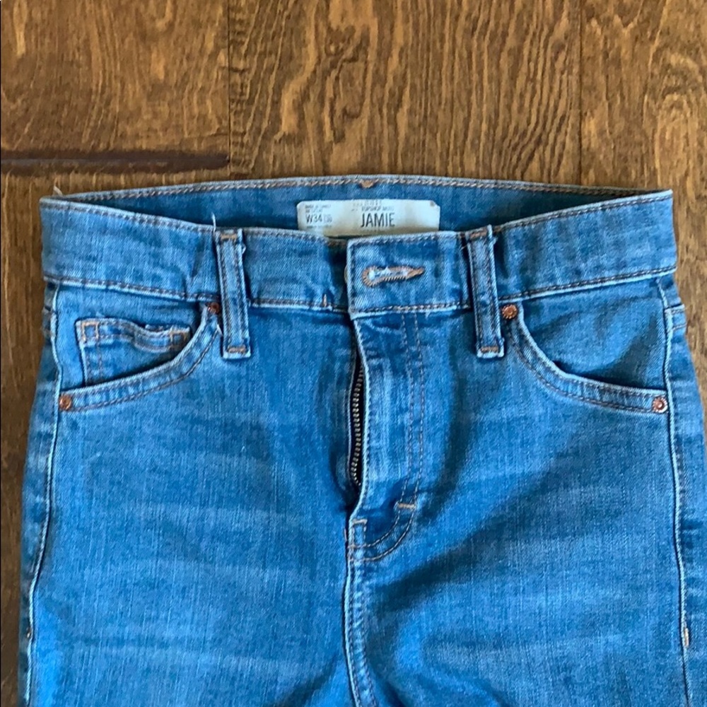 TOPSHOP JAMIE JEANS